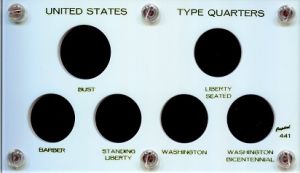 Capital #441 U.S. Type Quarters (6-Coin)