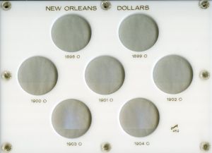 Capital 452 Morgan New Orleans Silver Dollars 1898 O-1904 O