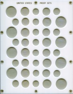 Capital #461 U.S. Proof Sets for Eight Sets of 5 Coins (Cent thru Half Dollar)