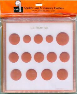 Capital #GX14 Galaxy U.S. Proof Set (14 Coins) Holder