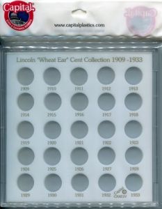 Capital GX451V Lincoln Wheat Ear Cent Collection 1909-1933 