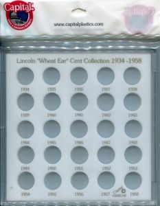 Capital GX451W Lincoln Wheat Ear Cent Collection 1934-1958