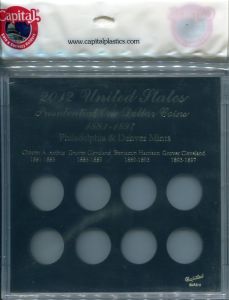 CLOSE OUT Capital Galaxy Case U.S. Presidential Dollar P&D Holder GXPD12 - 2012