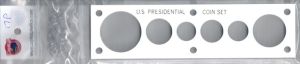 Capital #17P U.S. Presidential Coin Set Holder 