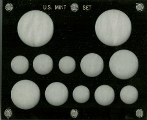 Capital #23A U.S. Mint Set for Two Sets of 6 Coins (Cent thru Large Dollar)