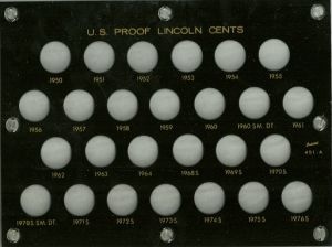 Capital 451A U.S. Lincoln Proof Cents 1950-1976 