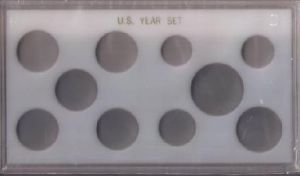 Capital #MA10 U.S. Year Set (10 Coins) Cent thru Small Dollar