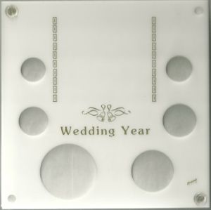Capital #W310S Wedding Year Holder (Cent-Silver Eagle)