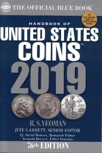 2019 Blue Book of U.S. Coins 76th Edition Softcover