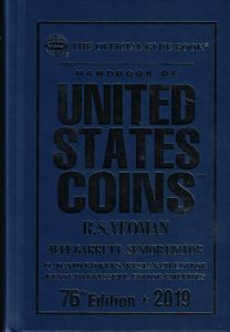 2019 Blue Book of U.S. Coins 76th Edition Hardcover