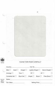 box of 350 #3 Dealer Sales Sheets for Stamps