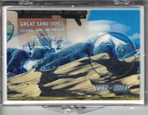 2x3 Snaplock Case National Park Quarter Holder - Great Sand Dunes National Park