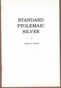 Standard Ptolemaic Silver by Edward T. Newell
