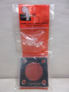 CLOSE OUT Capital #144 2x2 China Gold 1oz Panda Coin Holder BLACK