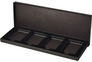 Guardhouse Chipboard Coin Gift Box for 4 Certified Coin Slabs #954374