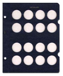 Whitman Classic Half Dollar Blank Page 16 openings #9146