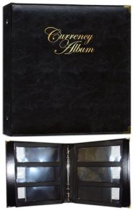 Clear View Currency Album Small Notes