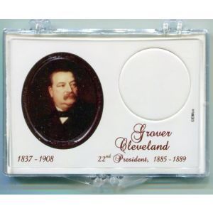 Gallery 2x3 Presidential Dollar Holder Grover Cleveland 1st Term