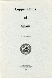 Copper Coins of Spain by Eklund
