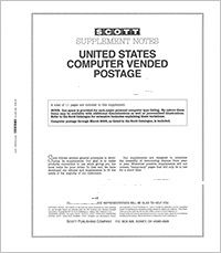 2009 Scott U.S. Computer Vending Supplement #6 103S009