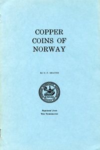 Copper Coins of Norway by Eklund