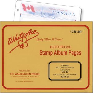 White Ace Supplement Canada Regular Issues 2019 - 2020 "CR40"