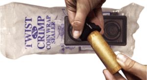 Twist -N- Crimp Coin Wrapper Sealer