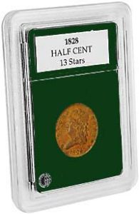 pack of 3pcs. Coin World Premier Half Cent Holders CWCH01S