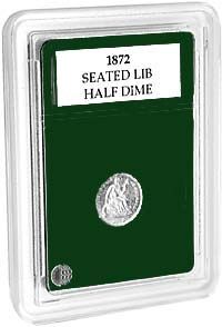 pack of 3pcs. Coin World Premier Capped Bust & Seated Liberty Half Dimes Holders CWCH08S