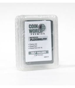 pack of 3pcs. Coin World Premier Bust Half Dollar Holders CWCH11S