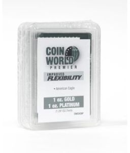 pack of 3pcs. Coin World Premier 1oz Gold Holders CWCH39S