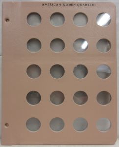 Dansco Blank Page - Imprinted "American Women Quarters"