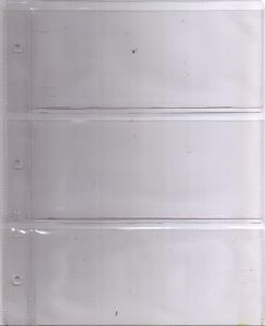 Dansco Album #7001 Currency Stock Book Refill pages.