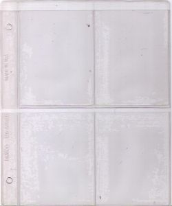 Dansco Album Vinyl Page 4 pocket for Baseball cards