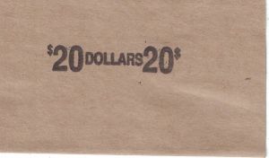 Pack of 100 Dollar (Morgan, Peace, and Eisenhower) Flat Coin Wrappers