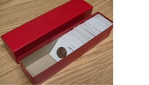 2x2x9 Red Storage Box