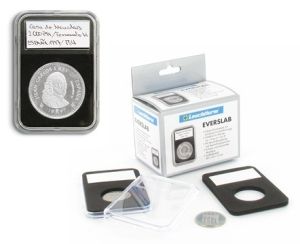 CLOSE OUT Pack Of 5 Lighthouse Everslab Coin Holders - 16mm