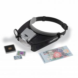 Lighthouse LED Headband Magnifier LUFOKUS with 1.5x-8x Magnification #359831