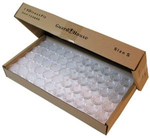 bulk pack of 250 pcs. Cent 19mm Direct-Fit Guardhouse EvoCore Coin Holders #724680