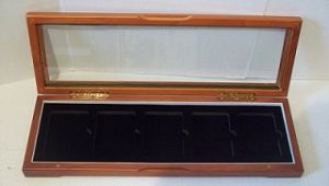 Guardhouse Universal Glass Top Display Box for 5 Slabs #23450