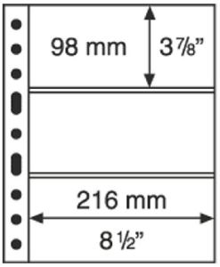 pack of 5 Lighthouse Grande Sheets 3S Black #305160