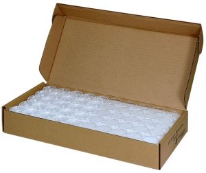 bulk pack of 250 pcs. 1/10 oz Gold Eagle 16mm Direct-Fit Guardhouse EvoCore coin holders. 250 count box #724678
