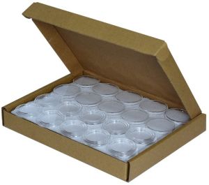 pack of 50 pcs. 1/2 oz Gold Eagle 27mm Direct Fit Guardhouse Coin Holders #781611