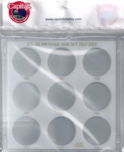 Capital GX9SE-D Galaxy Case Silver Eagle Year Set 2013-2021