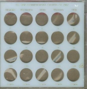 CLOSE OUT Capital Galaxy Case State Quarter Holder GXSQ07 - 2007