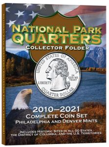 Harris National Park Quarters Folder Complete Set P&D Mints 2010-2021