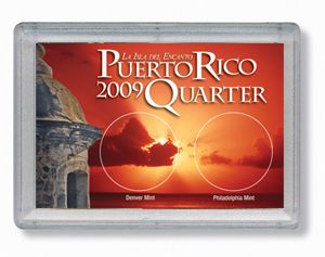 Harris 2 X 3 Frosty Edge Puerto Rico Quarter Case 2 hole