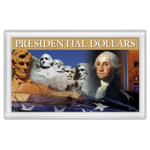 Harris 3X5 Frosty Edge Presidential Dollars Holder 4-Hole