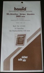 pack of Hawid Stamp Mounts 265x100d