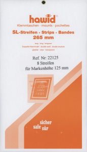 pack of Hawid Stamp Mounts 265x125d